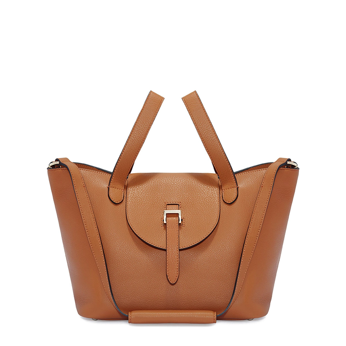 Leather bag Meli Melo Brown in Leather - 10539284