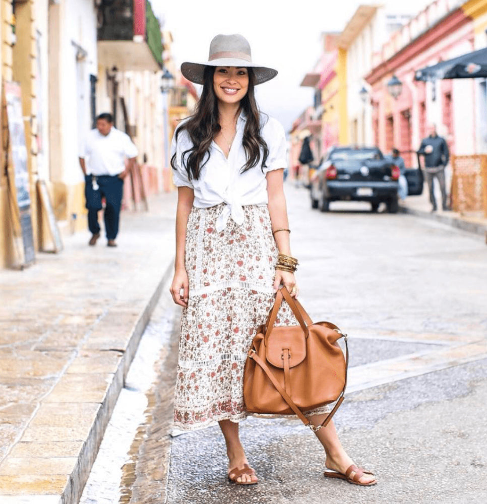 Meli Melo Thela Leather Tote Bag in Tan — UFO No More