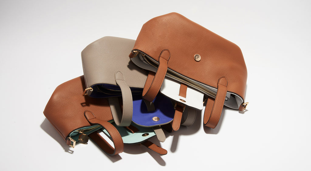 Luxury leather handbags handcrafted in Italy by Meli Melo