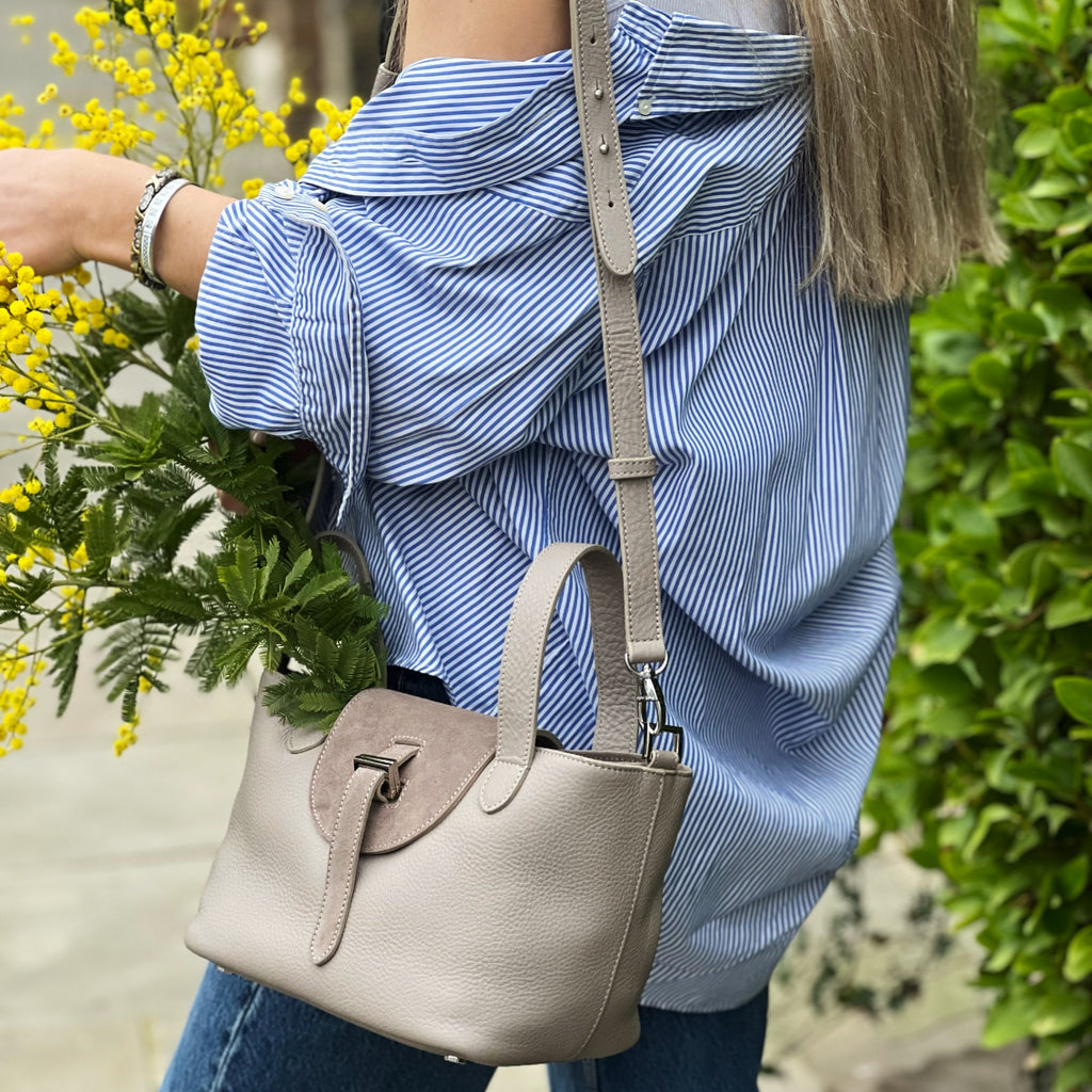 Meli Melo - Authenticated Handbag - Denim - Jeans Blue Plain for Women, Very Good Condition